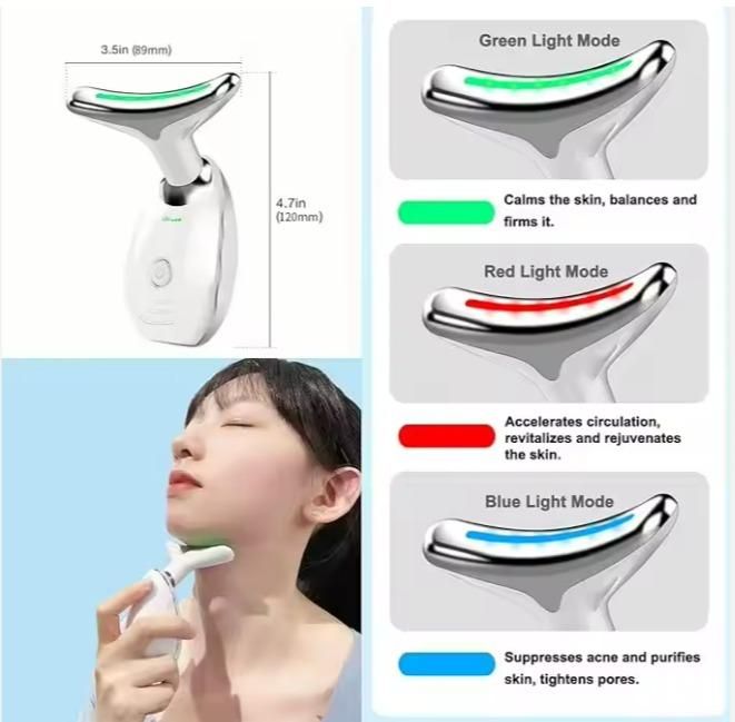 Rechargeable Neck And Face Skin Lifting Device