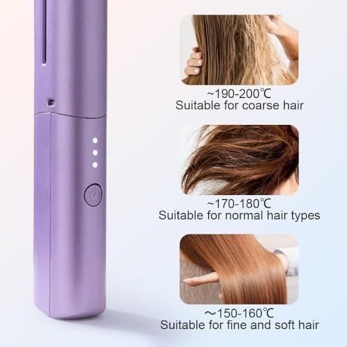 Wireless Hot Comb Hair Straightener – Quick & Easy Styling