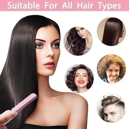 Wireless Hot Comb Hair Straightener – Quick & Easy Styling
