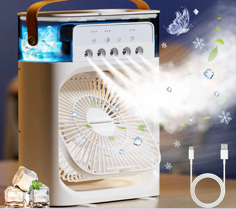 3-in-1 Portable Air Conditioner & humidifier [Ultra Powerful]